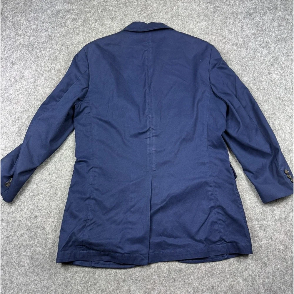 Polo Ralph Lauren Blazer‎ Mens Medium Unlined 3 Button Chore Coat Jacket